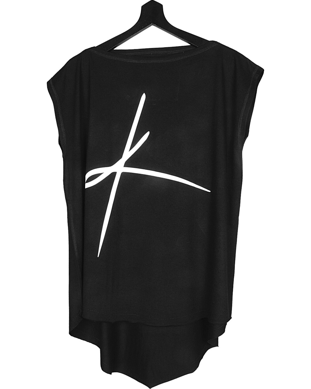 Μπλούζα αμάνικη μεγάλο λογότυπο jersey 6006017